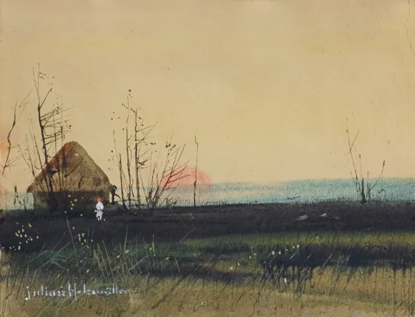 Juliusz Holzmüller, PEJZAŻ O WSCHODZIE SŁOŃCA