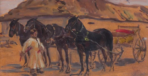 Jan Erazm Kotowski, KONIE W ZAPRZĘGU