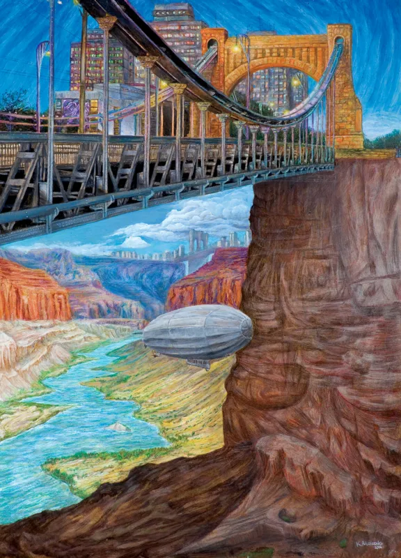 Krzysztof Polaczenko, MIASTO MOSTÓW, 2016