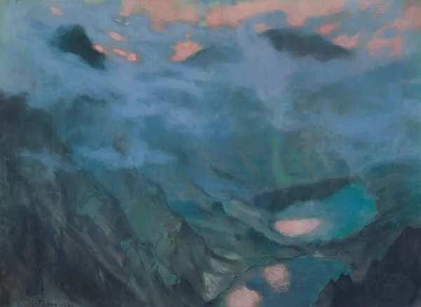 Kazimierz Stabrowski, MORSKIE OKO Z CYKLU TATRY, 1927