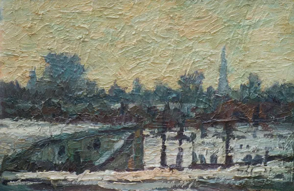 Zbigniew Makowski, WIDOK NA GRÓB NIEZNANEGO ŻOŁNIERZA, 1955