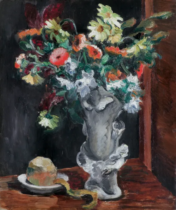 Alicja Halicka, MARTWA NATURA Z OBRANYM JABŁKIEM, 1930