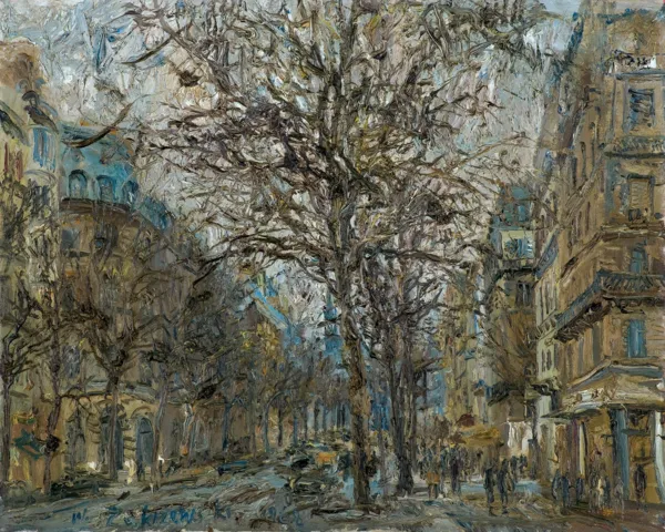 Włodzimierz Zakrzewski, BULWAR SAINT MICHEL W PARYŻU, 1968