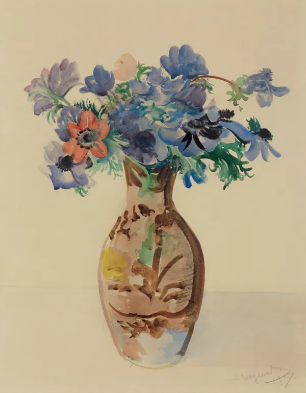 Leon Wyczółkowski, ANEMONY, 1917