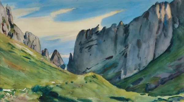 Julian Fałat, DOLINA BOLECHOWICKA, 1905