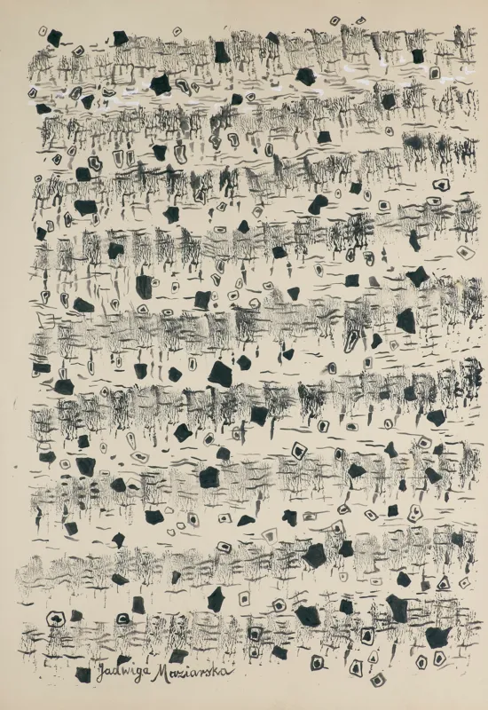 Jadwiga Maziarska, KOMPOZYCJA ABSTRAKCYJNA II