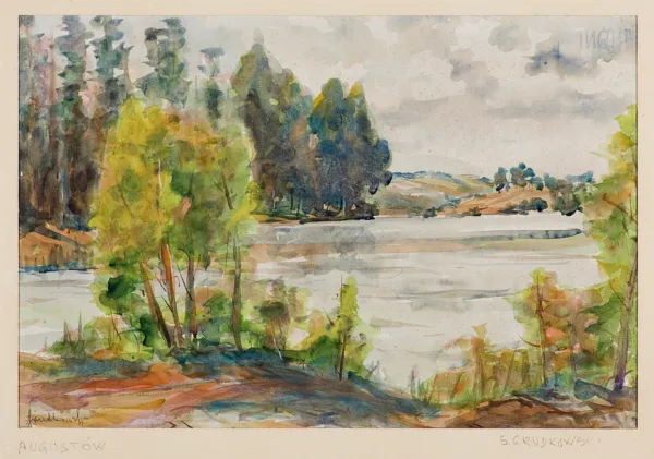 Sergiusz  Grudkowski, JEZIORA AUGUSTOWSKIE, 1955