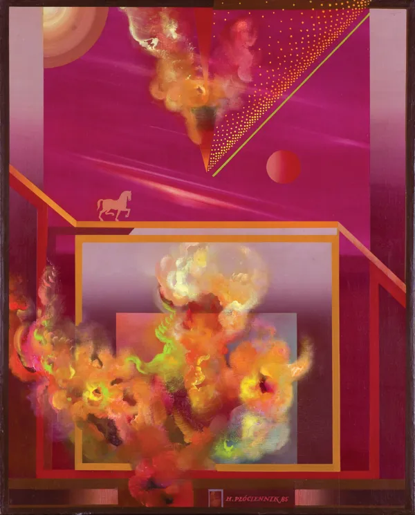 Henryk Płóciennik, KOMPOZYCJA, 1985