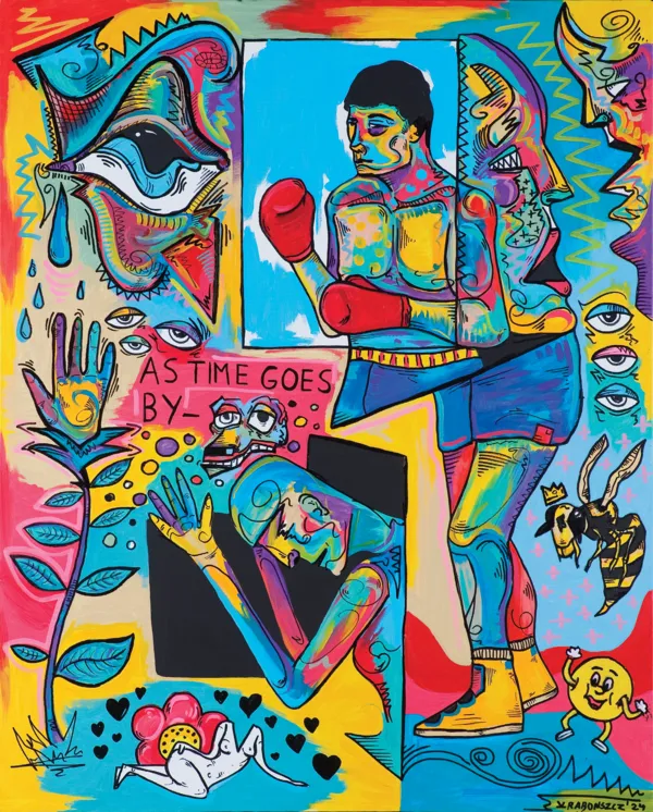 Nikodem Szewczyk (pseud. Krabonszcz), AS TIME GOES BY, 2024