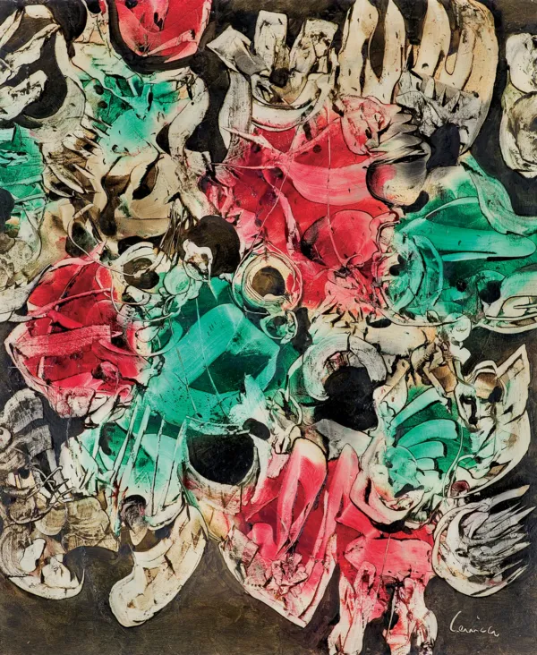 Alfred Lenica, WŁADCZE KWIATY, 1966