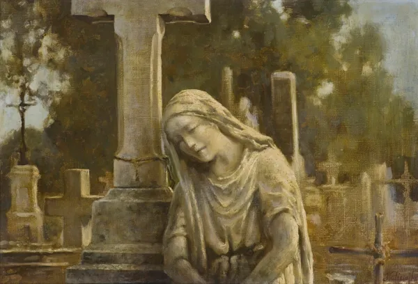 Piotr Naliwajko, CMENTARZ NA ZAMOJSZCZYŹNIE, 1987