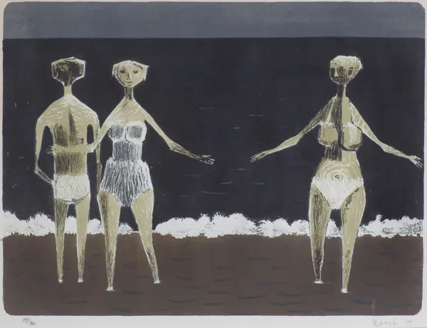 Marek Żuławski, NA PLAŻY, 1959