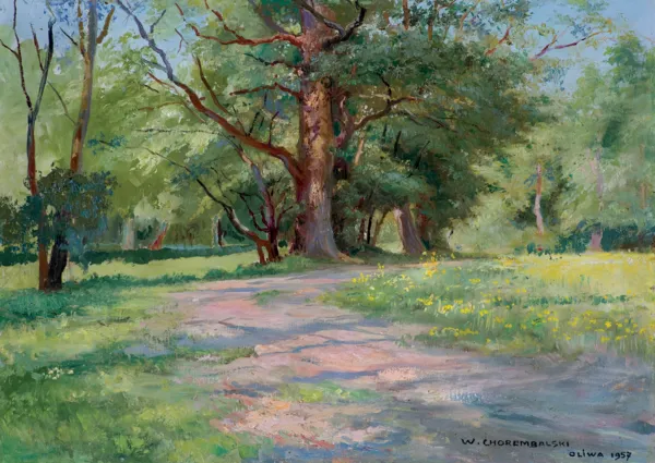 Wawrzyniec Chorembalski, PEJZAŻ Z OLIWY, 1957