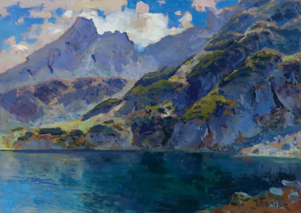 Stanisław Gałek, NAD ZIELONYM STAWEM, przed 1950