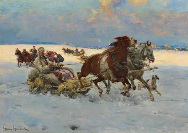 Alfred Wierusz-Kowalski, SANNA, po 1900