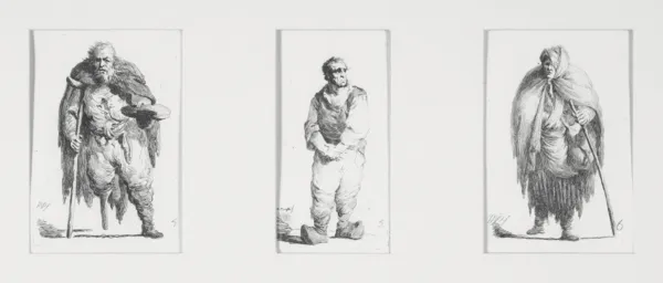 Michał Płoński, ŻEBRAK, CHŁOP HOLENDERSKI, ŻEBRACZKA, 1802