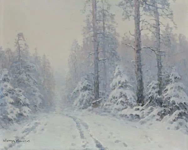 Wiktor Korecki, PEJZAŻ ZIMOWY