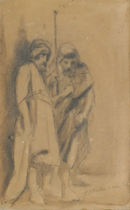 Jacek Malczewski, SZKIC Z WYPRAWY NA BLISKI WSCHÓD, przed 1900