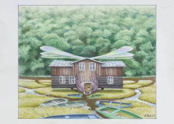 Jacek Yerka, RYBAKÓWKA, 2023