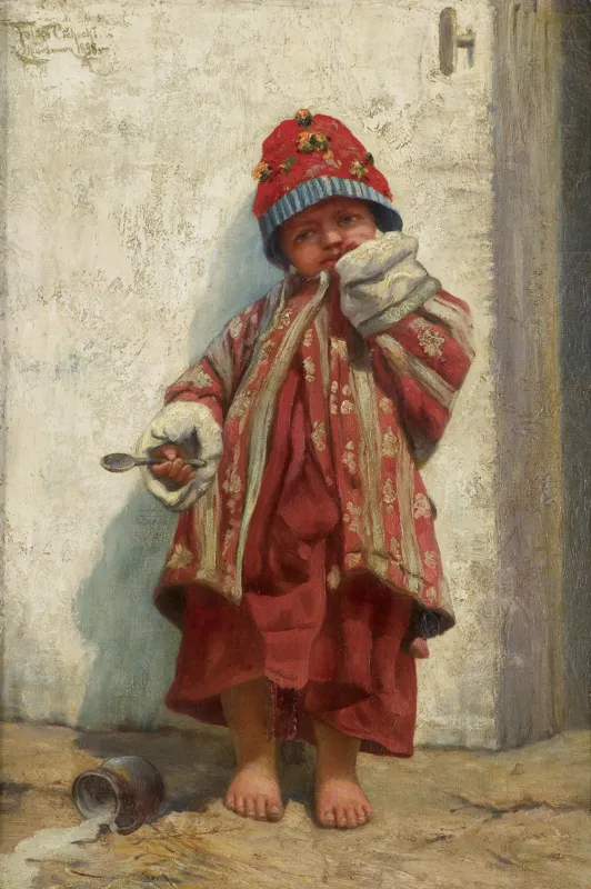 Feliks Nałęcz Cichocki, PIERWSZA TROSKA, 1898