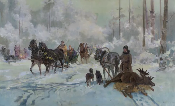 Czesław (I. Zygmuntowicz) Wasilewski, PO POLOWANIU