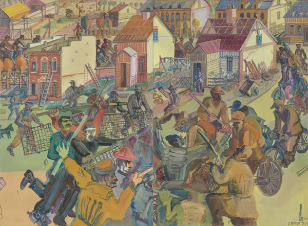 Edward Dwurnik, RYPIN – DYPTYK, VIII 1970