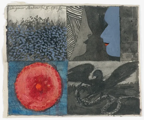 Zbigniew Makowski, KOMPOZYCJA Z PROFILAMI, 1975