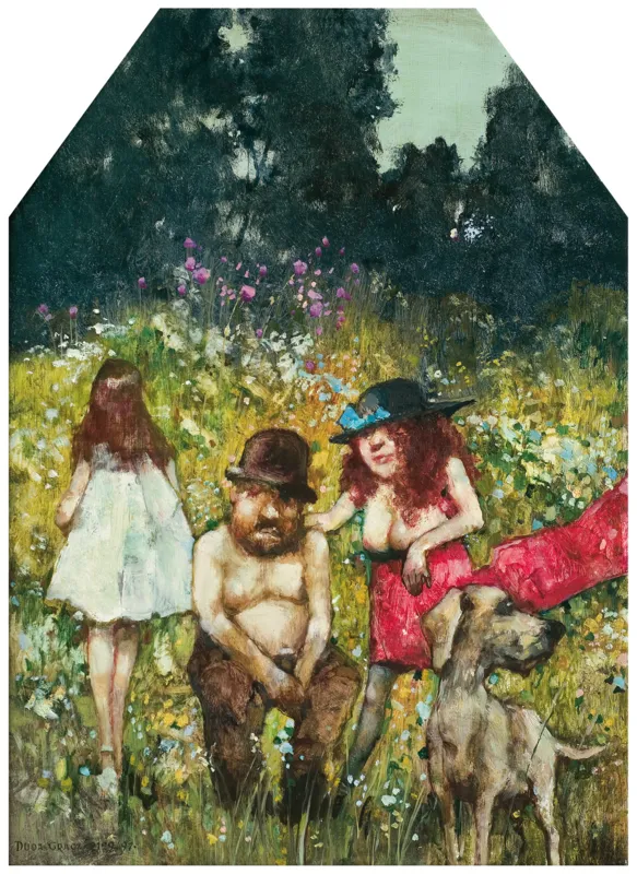 Jerzy Duda Gracz, OBRAZ 2129. ŁAGÓW - LATO, 1997