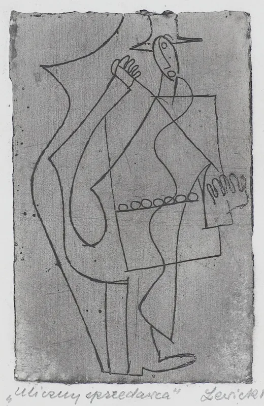 Leopold Lewicki, Detalista (Sprzedawca uliczny), 1932-1933