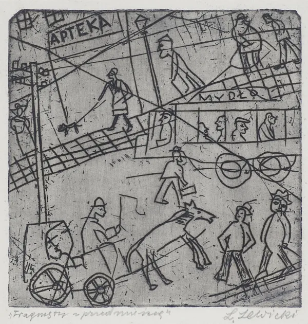 Leopold Lewicki, FRAGMENTY Z PRZEDMIEŚCIA, 1932