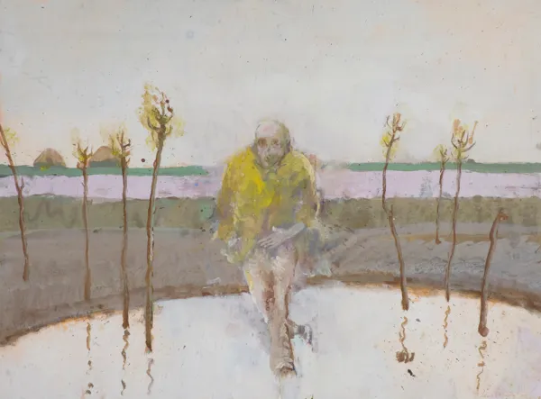 Janusz Lewandowski, POSTAĆ W PEJZAŻU, 1975