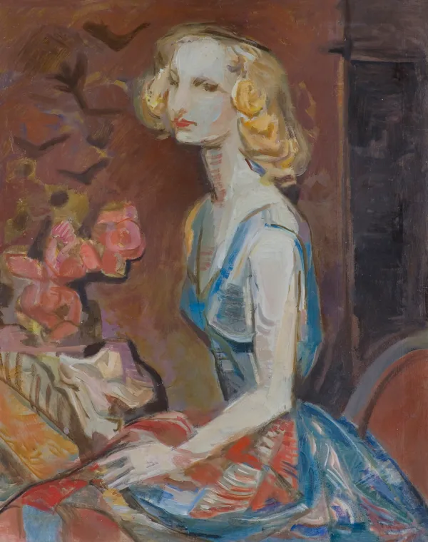 Julian Henisz, PORTRET MARYSI Z GAŁECKICH KIERNIK, 1958