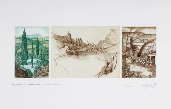 Leszek Rózga, TRZY PEJZAŻE, 1981