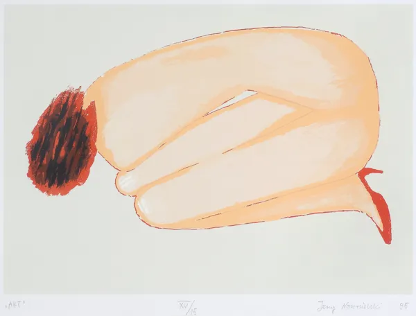 Jerzy Nowosielski, AKT, 1995