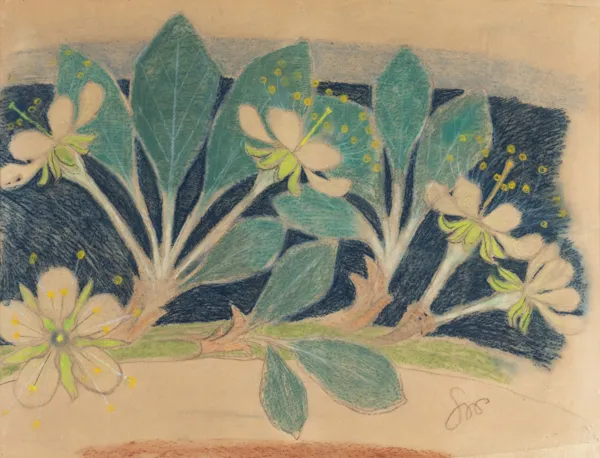 Stanisław Wyspiański, KWIATY WIŚNI, OK. 1895