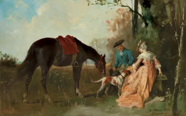 Helene Büttner, RENDEZ-VOUS, 1877