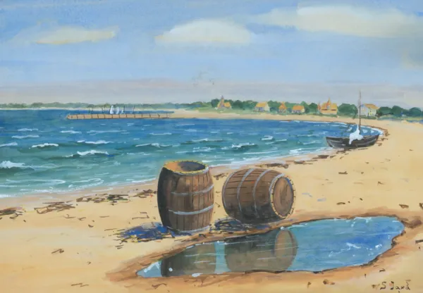 Soter Jaxa-Małachowski, BECZKI NA BRZEGU MORZA