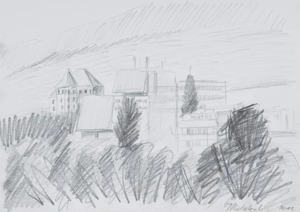 Jarosław Modzelewski, Widok z Krynicy Zdroju, 2012