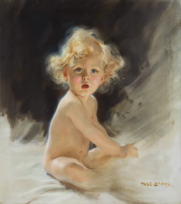 Tadeusz Styka, PORTRET ADASIA, ok. 1950