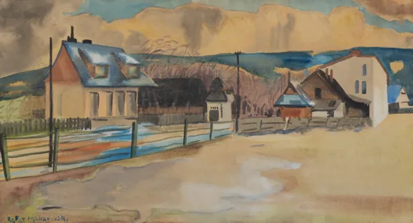 Rafał Malczewski, WIDOK NA GUBAŁÓWKĘ, 1923-1929