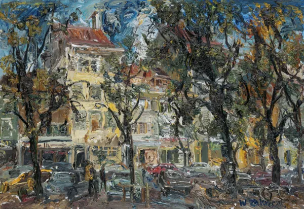 Włodzimierz Zakrzewski, WINTERTHUR. ALEJA POD GRABAMI, 1971