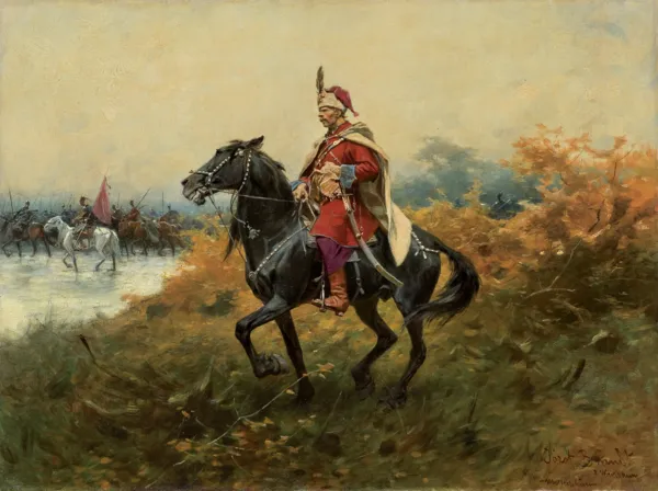 Józef Brandt, Z DZIKICH PÓL, ok. 1895