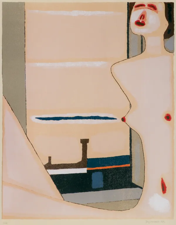 Jerzy Nowosielski, AKT SIEDZĄCY, 1999