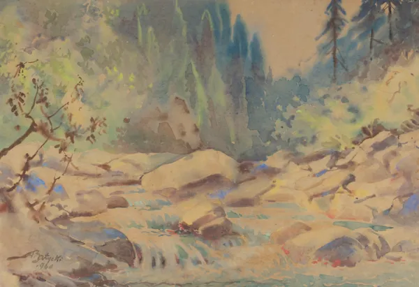 Adam Batycki, POTOK SZKLARKA, 1960