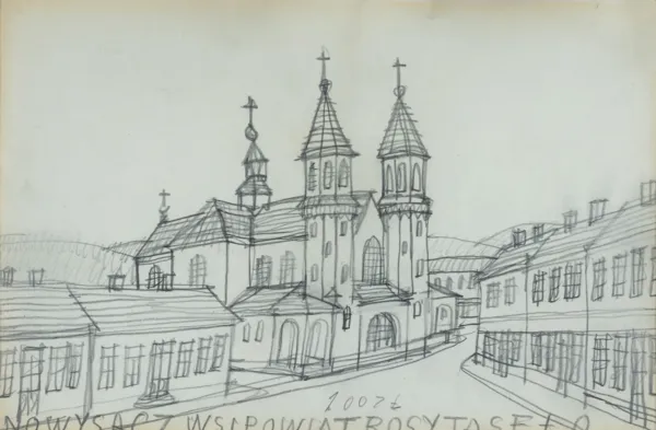 Nikifor Krynicki, KOŚCIÓŁ ŚW. KAZIMIERZA W NOWYM SĄCZU