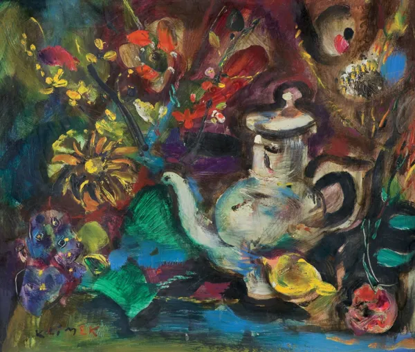 Ludwik Klimek, MARTWA NATURA Z DZBANKIEM DO KAWY