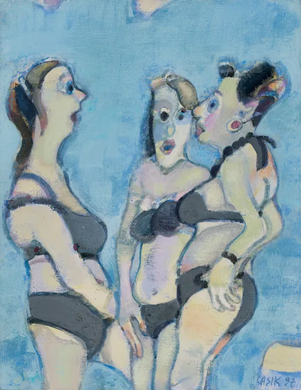 Paweł Lasik, TRZY GRACJE Z WYSPY SYROS, 1997