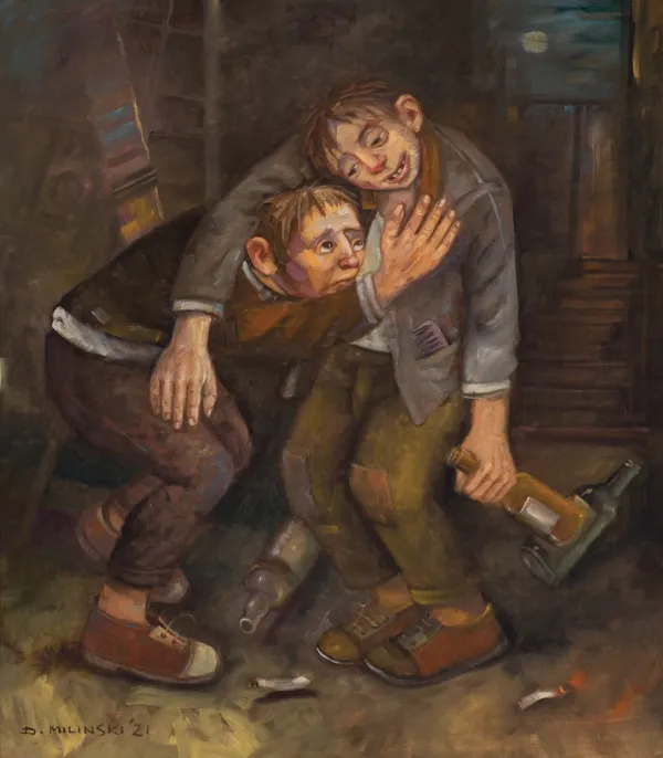 Dariusz  Miliński, PRZYJACIELE, 2021