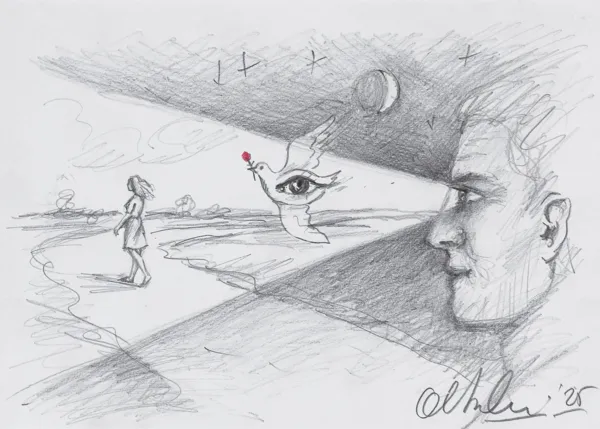 Rafał Olbiński, BEZ TYTUŁU, 2025