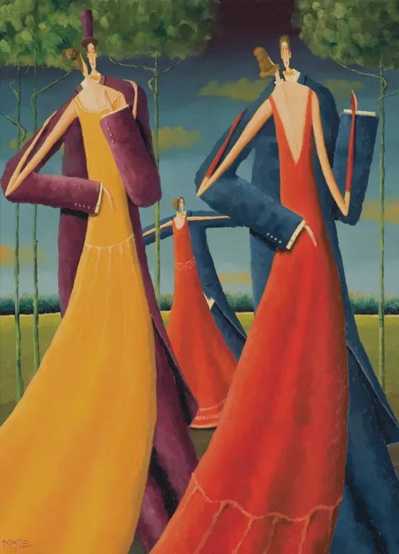 Leszek  Sokół, LETNI WIECZÓR, 2016